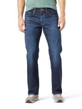 Levi's Men's 550 Relaxed Mid Rise Relaxed Fit Tapered Leg Jeans 32X32